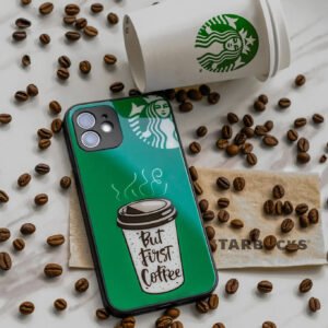 Iphone Case Starbucks Glass Case